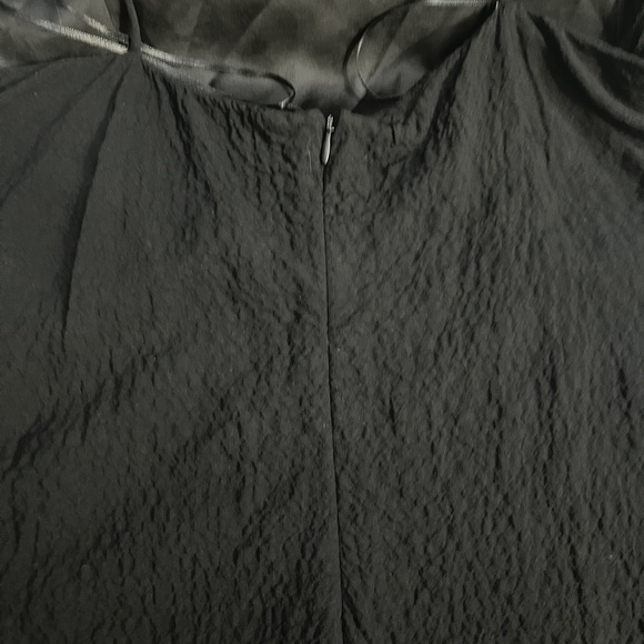 Zara Women’s Textured Draped Mini Dress - Size L - Picture 7 of 9